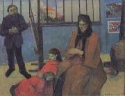 Paul Gauguin The Sudio of Schuffenecker or The Schuffenecker Family (mk07) oil painting picture wholesale